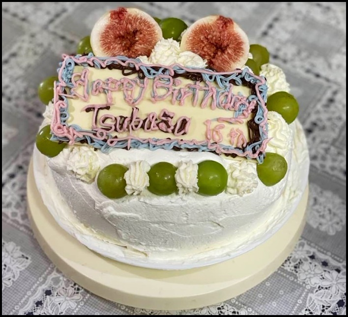 香田翼16歳の誕生日ケーキ